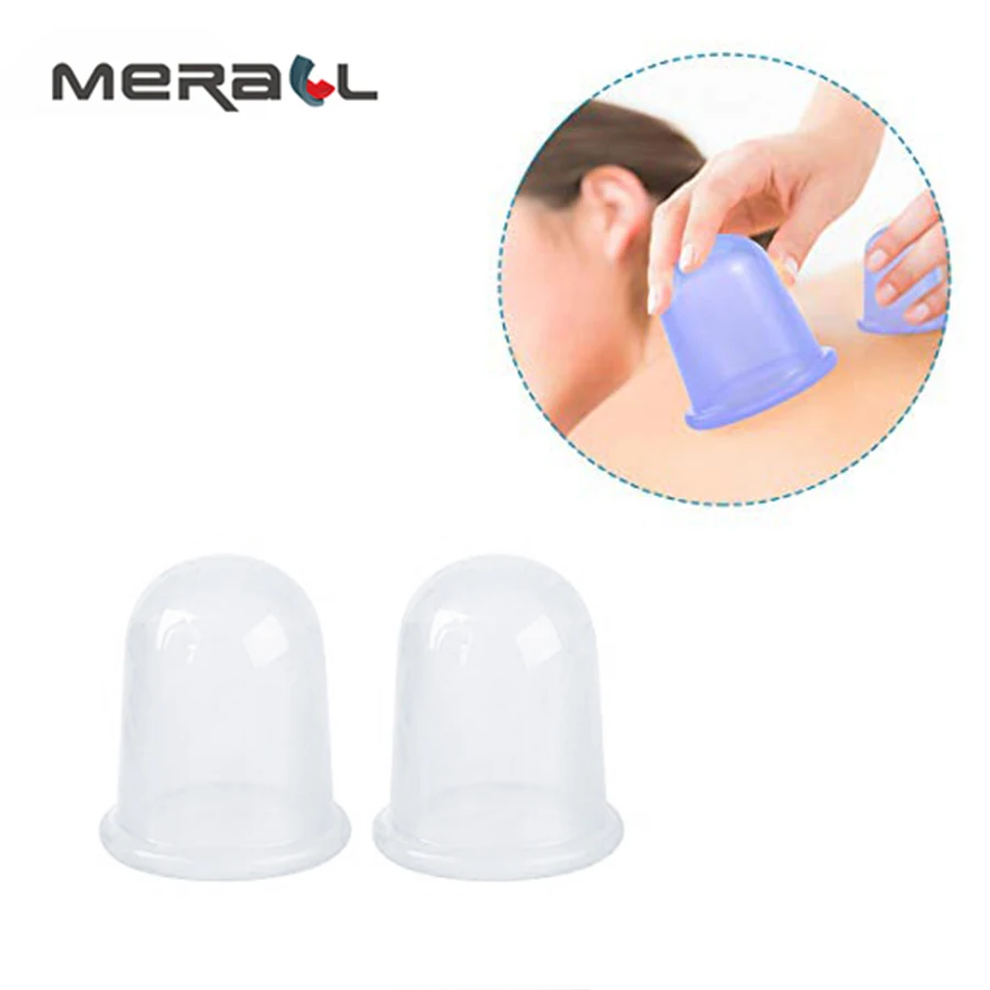 Silicone Anti Vacuum Cupping Cellulite Massage Cup Therapy Body Relaxation Suction Cupping Device Vacuum Cupping Drop shipping