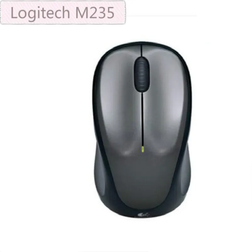 

The new generation of the original logitech M235 2.4g wireless office mouse is lightweight and has a long battery life