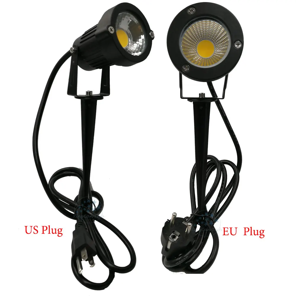 led garden light led lawn lamp spike lanscape light with US EU Plug (22)