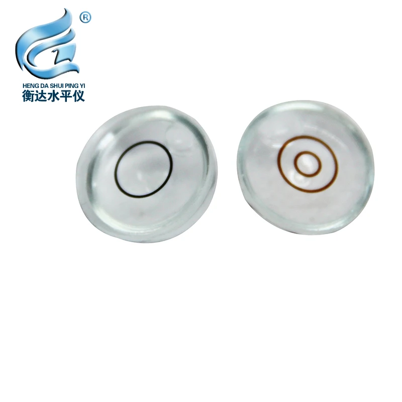 Diametro 17Mm Livella Circolare In Vetro Bolla Rotonda Livella A Bolla Accessori Topografici Per Apparecchiature Di Bilanciamento