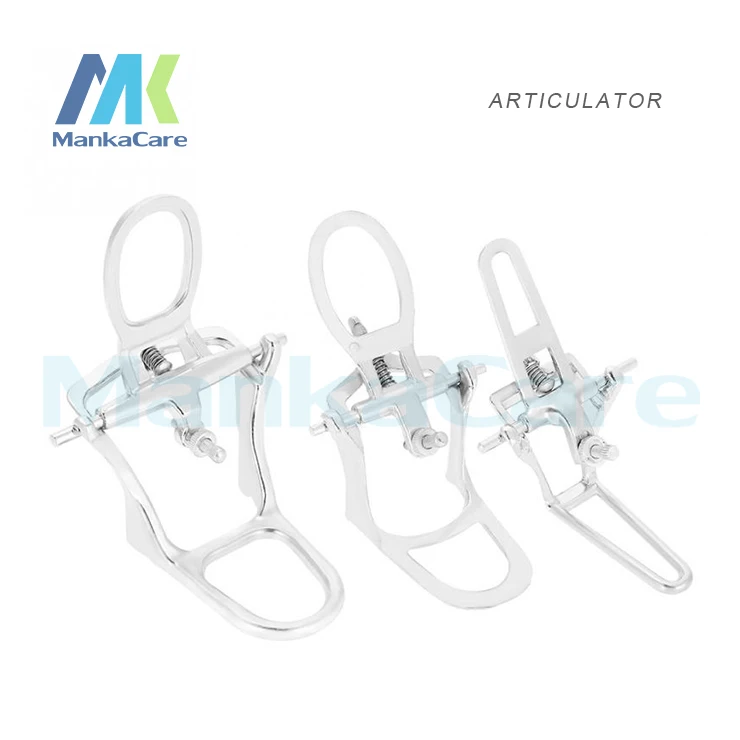 3-Sizes-S-M-L-Dental-Lab-Tools-Articulator-Chrome-Plated-Full-Mouth-Copper-Plating-Denture