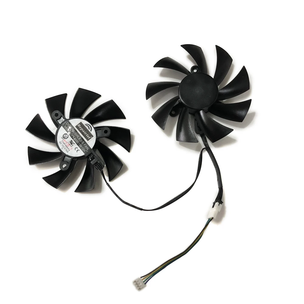 Download ZT P10710G 10P GTX 1070 Ti Mini GPU Alternative Cooler Fan For ZOTAC ZT P10810G 10P gtx1080ti ...