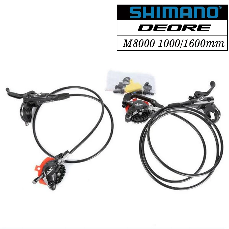 

Shimano Deore XT M8000 Hydraulic Brake set Lce Tech Front and Rear for Mtb Bike Parts 800/1400mm