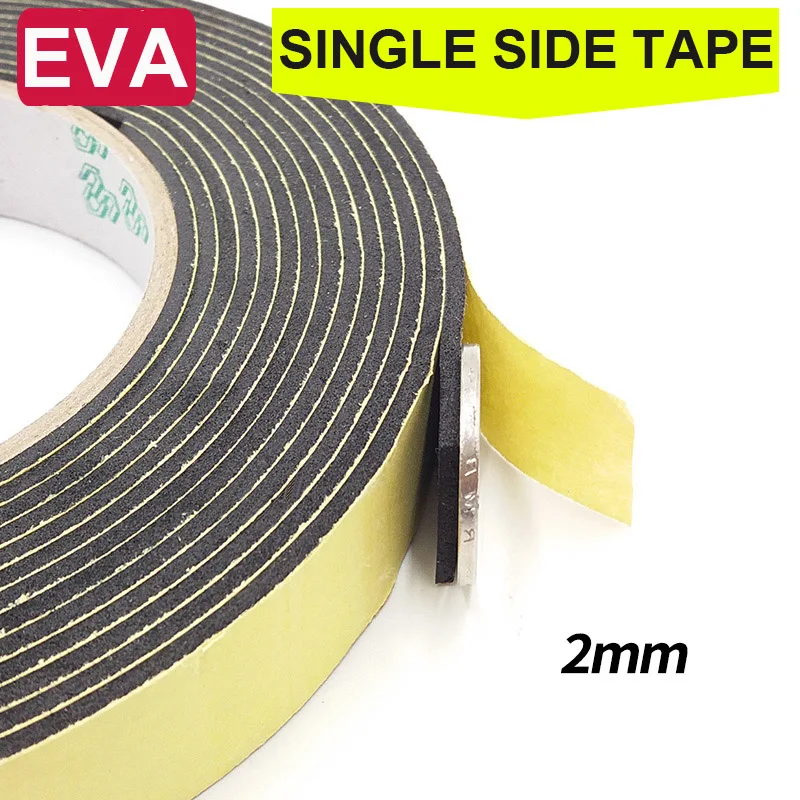 EVA tape Black color EVA Sponge Single sided tape Foam Tape Super