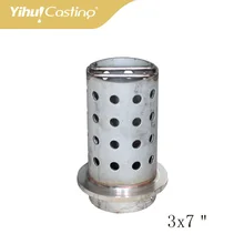 Контейнер с перфорацией для золота, серебра, латуни, меди, " X 7" Нержавеющая сталь 304 контейнер с перфорацией для изготовления ювелирных изделий