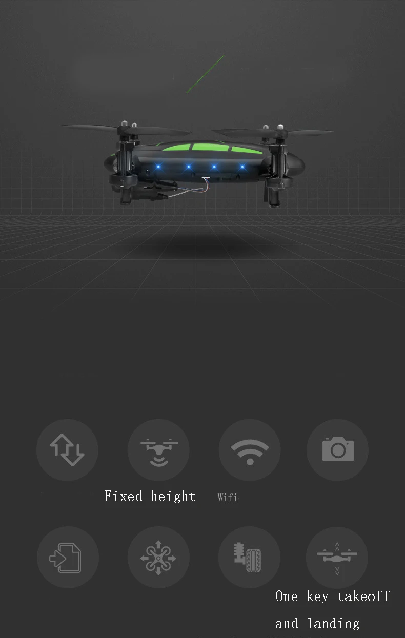 Drone Profissional Hd 300000 Пиксели Wi-Fi Дроны с камерой Hd самолет с ДУ вертолет селфи воздуха игрушки для детей quadcopter