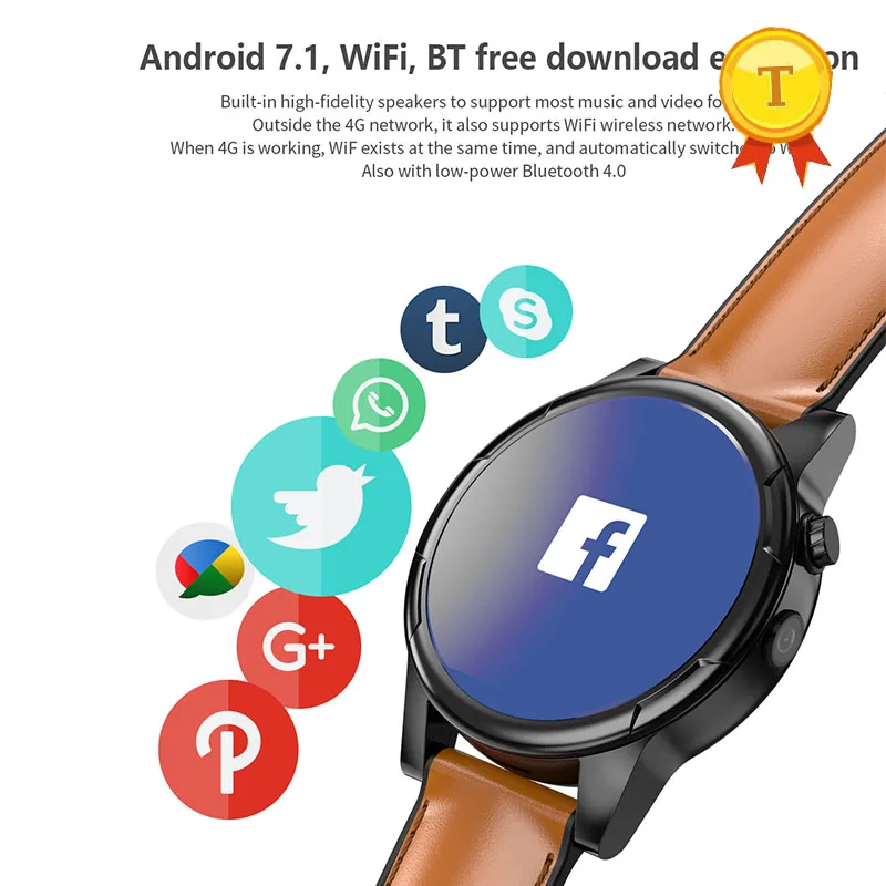 Смарт часы PK kw99 z01 4G Wi Fi Android 7 1 3 Гб/32 ГБ|Смарт-часы| |