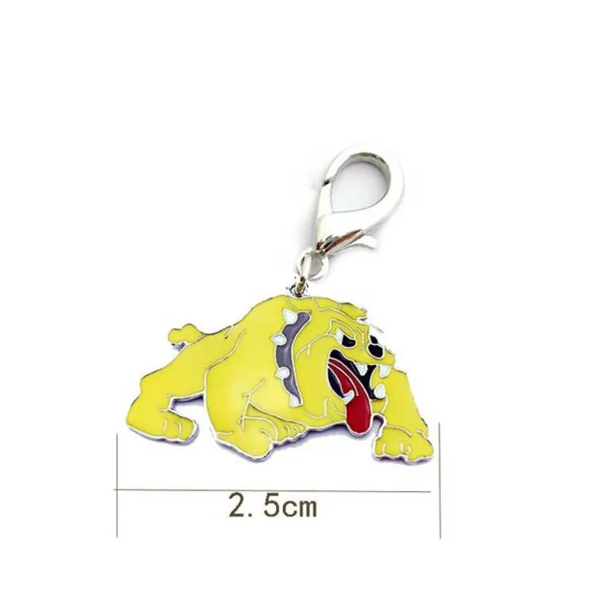 Practical 2018 NEW English Bulldog Dog Tag Disk Pet ID Enamel
