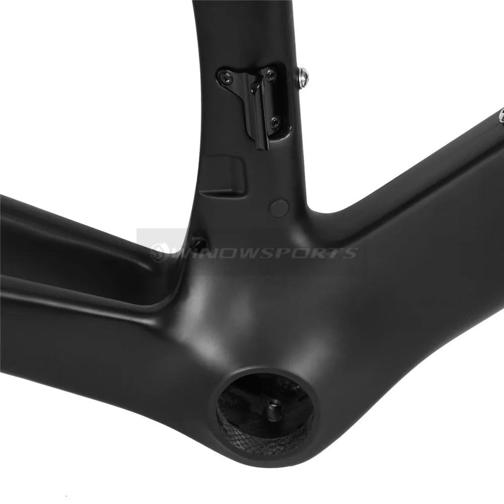 Sale 2018 Winow Aero Full Carbon Road Bike Frame Aero Carbon Racing Bicycle Frame Di2 & Mechanical Road Frame 4