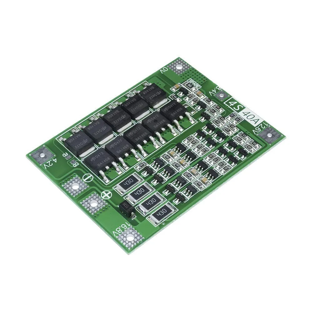 4S 40A литий ионная литиевая батарея 18650 зарядное устройство PCB BMS Защитная плата с