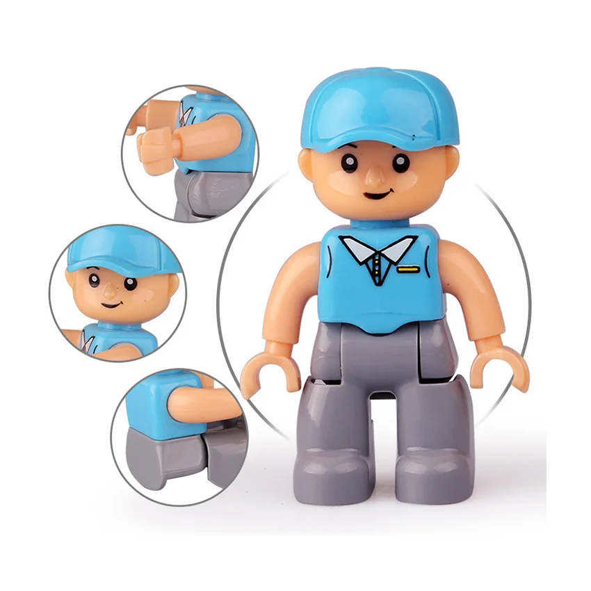 40PCS Farm Self Locking Bricks Building Blocks Big Bricks parent-child interaction Toys Birthday gifts for Kids girl boy 