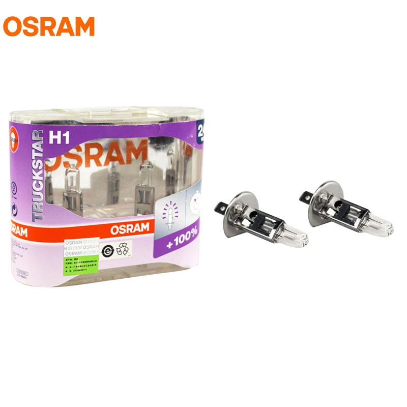 64155TSP-HCB OSRAM Truckstar H1 24V 70W HGV HD BEACON TRUCK HEADLIGHT BULBS X 2 64155TSP-HCB OSRAM Truckstar H1 24V 70W HGV HD BEACON TRUCK HEADLIGHT BULBS X 2