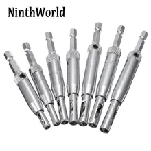 1 компл. Центр Сверло двери Самоцентрирующийся шарнир Tapper Core сверло набор Дырокол Деревообрабатывающие инструменты 5/6"-1/4"