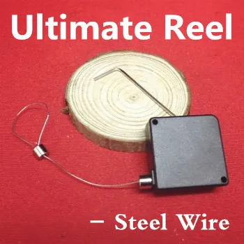 

Ultimate Reel (Nylon Thread/Steel Wire Available) Magic Tricks Magician Stage Street Accessories Gimmick Object Vanising Device