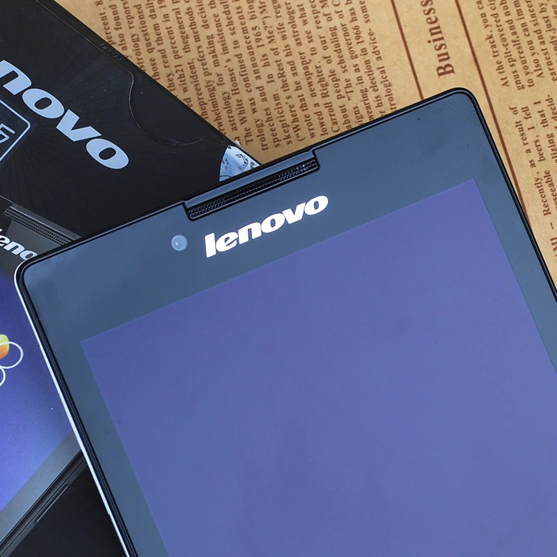 7.0 &quotLenovo Tab 2 A7 30HC 3 Г Телефонный Звонок Tablet PC MTK8382M Android 4.4 IPS 1.3 ГГц 1 ГБ RAM 16 WCDMA GSM WIFI