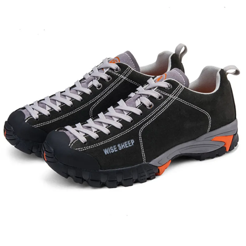 

Autumn Winter Hiking Shoes Men Waterproof Breathable Genuine Leather Mountain Climbing Shoes Outdoor Lace-up Man Hiking Sneakers