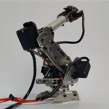 Промышленный робот R768 механическая рукоятка сплав манипулятор 6-осевой рычаг робота с 6 сервоприводами