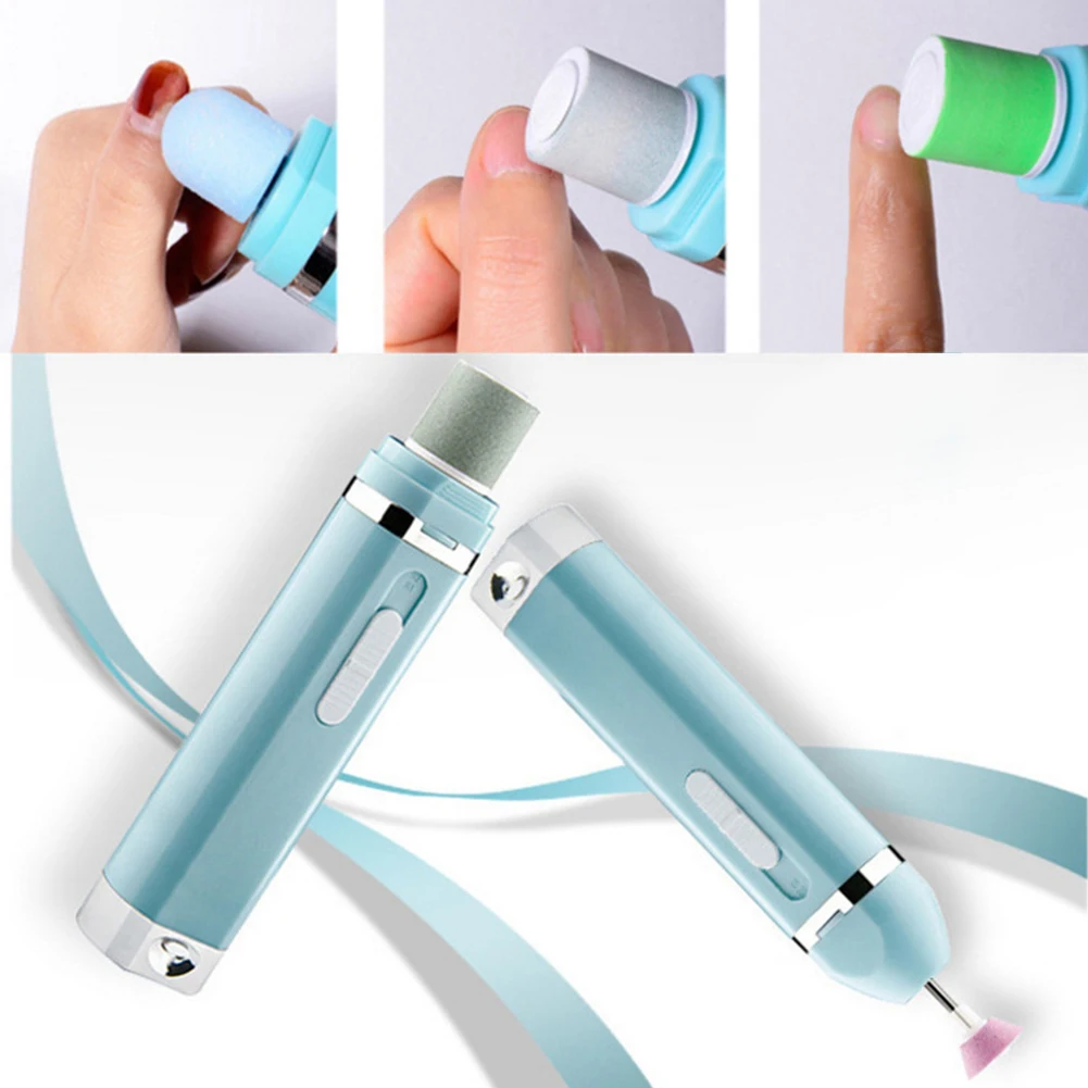 

Safe Art Home Nail Polisher Set Portable Grinding Manicure Pedicure Eco-friendly Grooming Kit Electric Multifunctional Tools