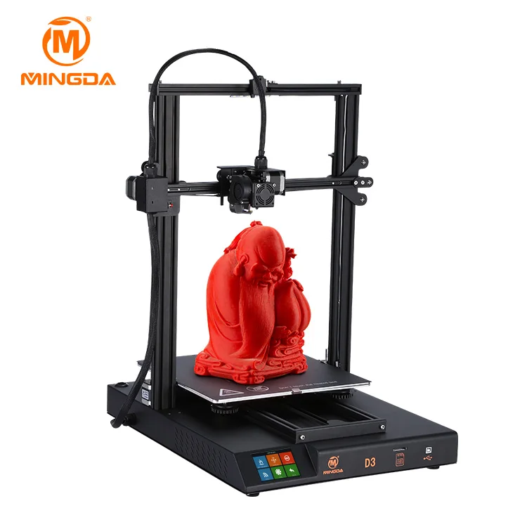Широкоформатный Высокоточный wifi 3D принтер 320*310*400 мм MINGDA D3 машина в продаже|3D