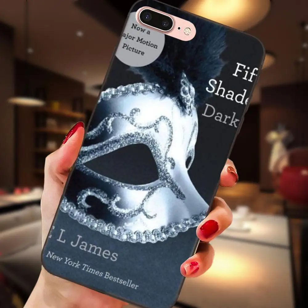 Fifty Shades Of серый мягкий TPU Live Love Phone для Apple iPhone 4 4s 5 5S SE 6 S 7 8 Plus X XS Max XR|Чехлы-накладки| |