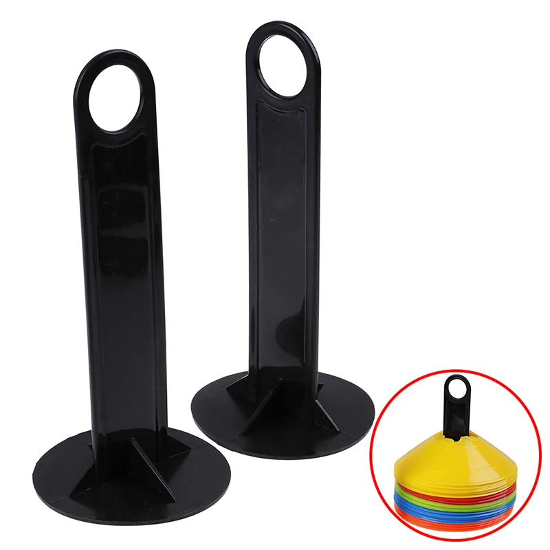 

2Pcs/set High Quality Plastic Soccer Training Sign Dish Pressure Resistant Cones Marker Discs Marker Bucket Sports Accessories