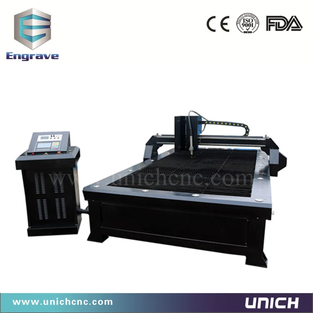 

Black color 1300*2500mm stainless steel plasma cutting machine