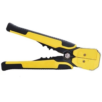 

1pc Wire Stripper 0.5-6mm Cable Cutter Crimper Wire Pliers Automatic Multifunction TAB Terminal Crimping Stripping Pliers Tools