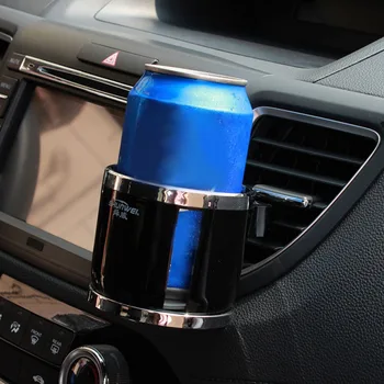 

Clip-on Car Auto Truck Vehicle Air Conditioning Vent Outlet Can Drinking Water Bottle Coffee Cup Stand