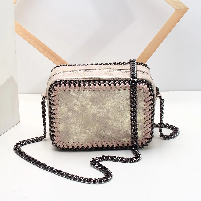 

2019 Bag Women Shoulder Bags Crossbody Bags For Women Pu Flap Zipper Soft Spring Summer Single Chain Retro Small Square
