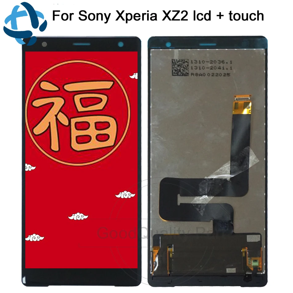 100% Новинка для 5 7 &quotSony Xperia XZ2 ЖК-дисплей сенсорный экран дигитайзер полная сборка