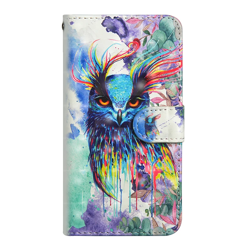 KEFO Book Style 3D Painting Leather Case For BQ Aquaris U2 Lite Magnetic Wallet Cover For BQ Aquaris X Pro BQ Aquaris VS Plus    (1)