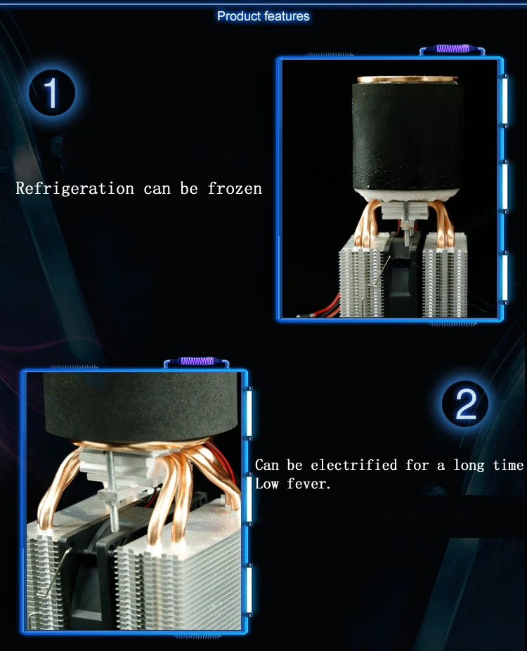 Полупроводниковое охлаждение полупроводниковый охладитель может замораживать колу при сверхнизкой температуре, экономит электричество и долговечность