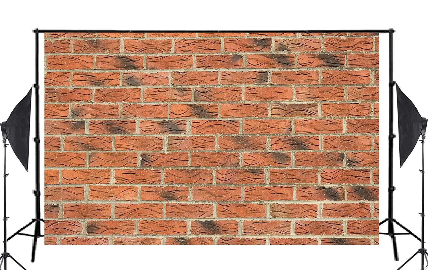 Wavy Pattern Brick Photography Backdrop Folding Studio Background Props Wall 150x220cm