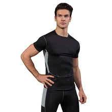 Популярный логотип на заказ футболка для спортзала быстросохнущая облегающая футболка для фитнеса Топ Спортивная футболка для спортзала спортивная мужская футболка для бега футбольная майка rashgard man