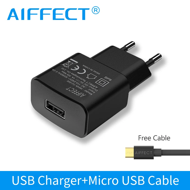 

AIFFECT High Quality Micro B Cable Micro USB to USB Cable Data and Charging Sync Cord for Mobile Phones Laptops Tablets Cameras