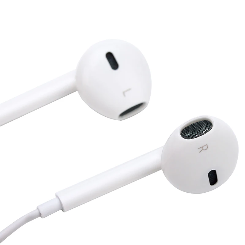 BINYEAE проводные наушники мм 3 5 Универсальный для Apple белый плоская голова ушные