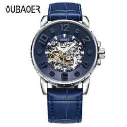 Новый oubaoer модные Бизнес Для мужчин механические часы Для мужчин Повседневное стильные спортивные наручные часы для человека Relogio masculino де