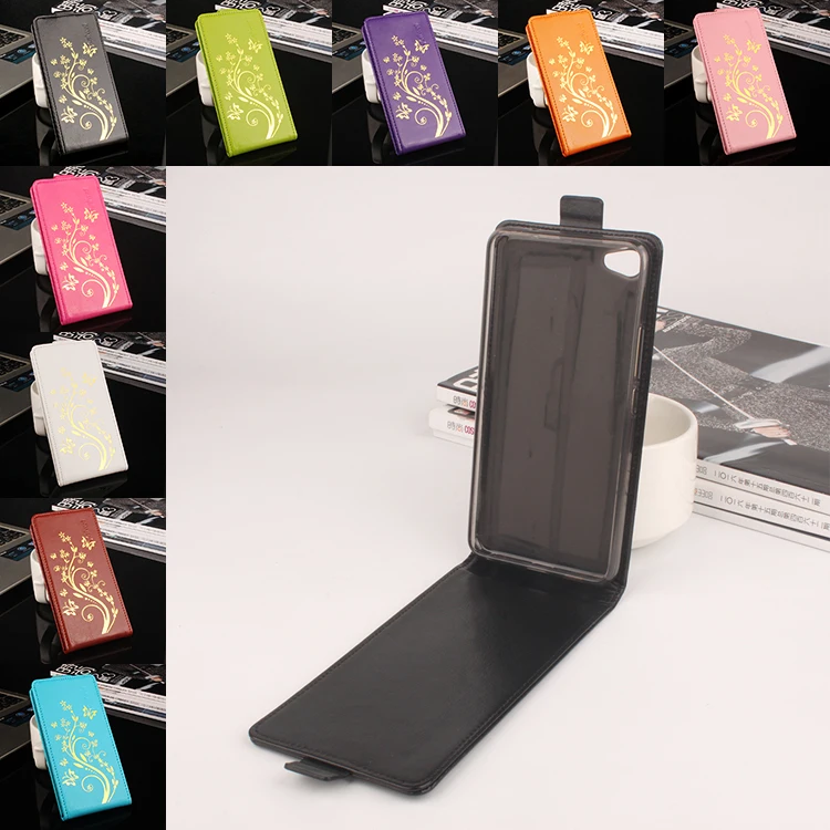 

For MEILAN U20 Phone Case [Up-down Open] Vertical Flip Premium Pattern PU Leather Case Cover Magnetic Closure Tanjin