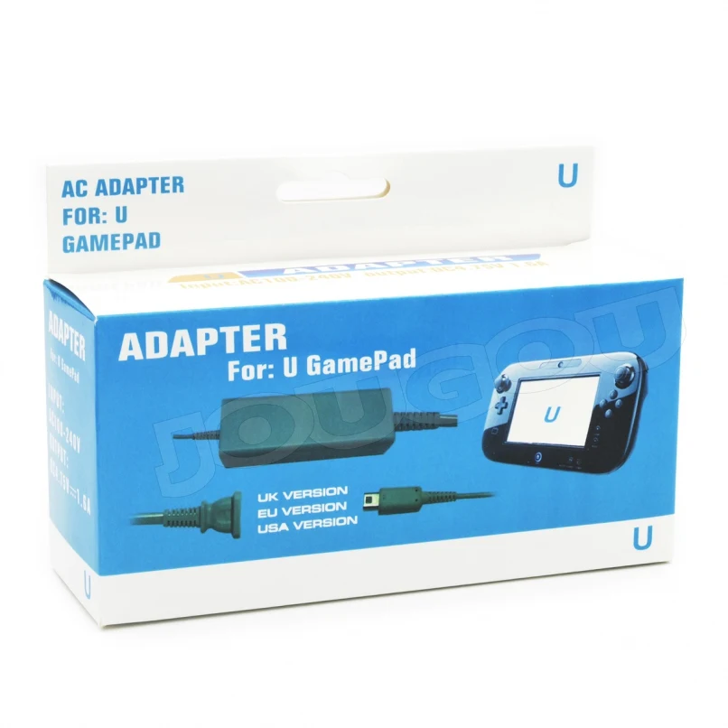 ЕС Plug AC 100 V-240 V блок питания зарядное устройство адаптер для nintendo wii U геймпад