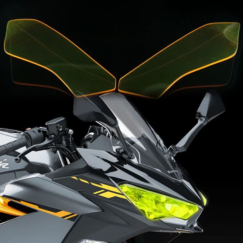 Фонарь на голову мотоцикла защитный светильник экран для KAWASAKI NINJA400 NINJA250 NINJA 250 400