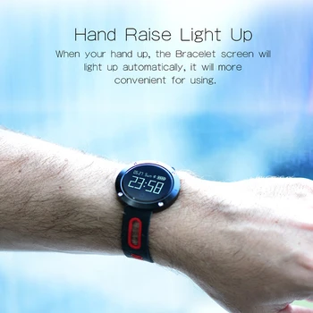 

newest man women girlfriend Smart Band Heart Rate Blood Pressure Bracelet IP68 Waterproof Fitness Tracker Sports Watch Smartband