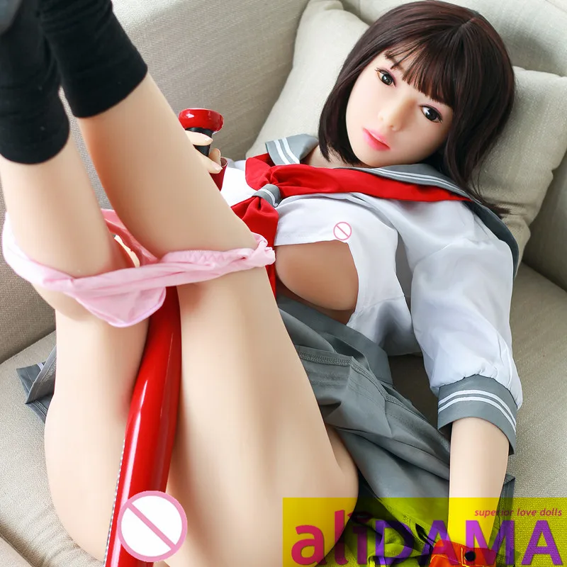 ALIDAMA 158 см (5 18 фута) японская бейсбольная девушка TPE секс кукла большая грудь