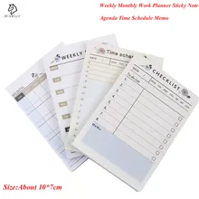 Лидер продаж, практичный Еженедельный ежемесячный планировщик для работы, дневник, дневник, программа, Dokibook, школьные принадлежности, Прямая поставка