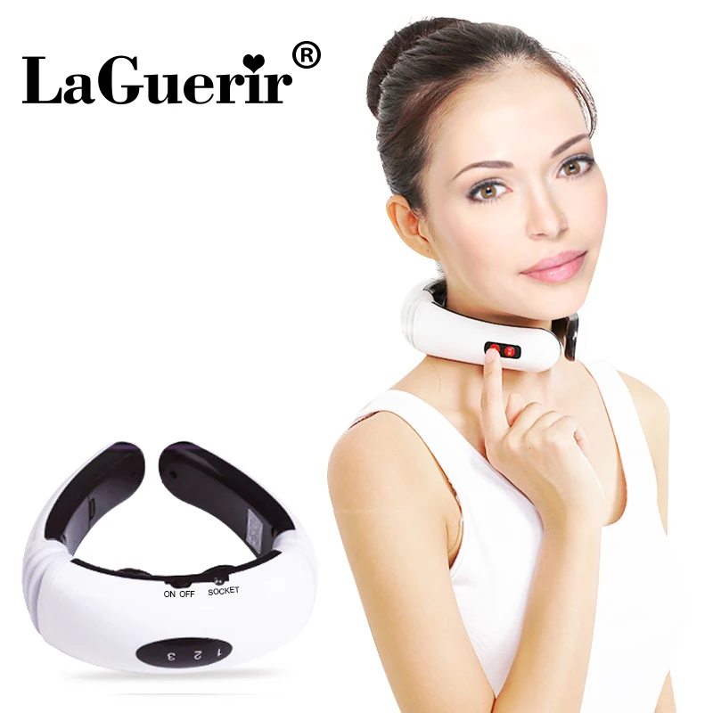 

Electric Pulse Back and Neck Massager Far Infrared Heating Pain Relief Tool Health Care Relaxation Multifunctional Physiotherap