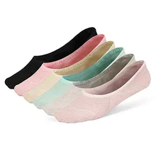 6 пар взрослых дышащие спортивные носки Женская сплошной цвет хлопок низкая трубки повседневное сарафан носки для девочек бег#2m08