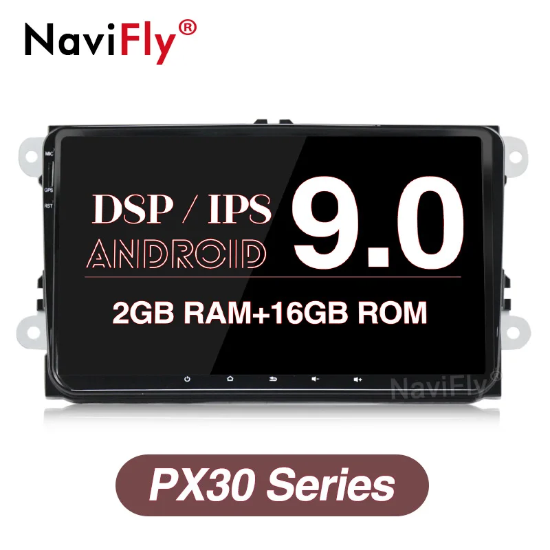 

NaviFly Android 9.0 IPS DSP Car radio gps for Volkswagen/VW/Passat b7/POLO/GOLF 5 6 Auto multimedia player Canbus WIFI Bluetooth