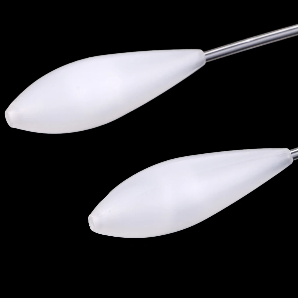 2 Pieces Acrylic Bombarda Fishing Floats for Carp Coarse Trout Bass Sea Lure Fishing Tackle Accessories 5.7g 8.4g 10g 12.6g