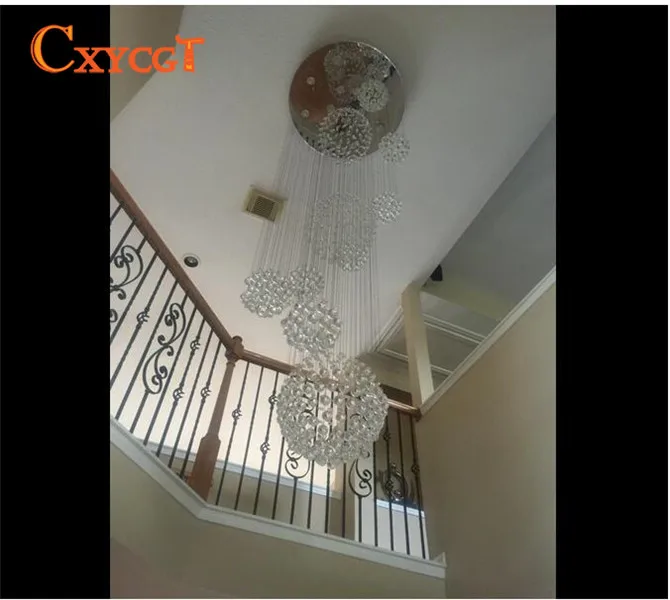 

Modern K9 Crystal Chandelier Fixture Round Base With LED Bulbs Apply To Home Lighting 110-240V