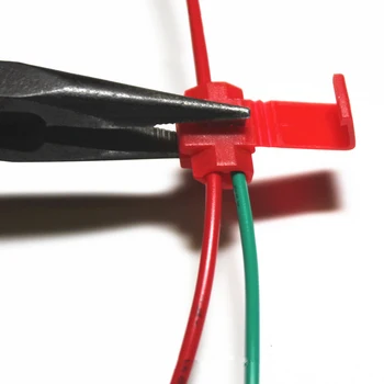 

100pcs Quick Splice terminal Connector Terminals Scotch Lock Wire Connectors Scotchlocks Electrical Crimp Terminals Cable Snap