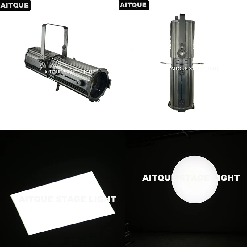 

8lot Gobo projector led profile ellipsoidal 200w/300w led profile light with zoom led follow spot light